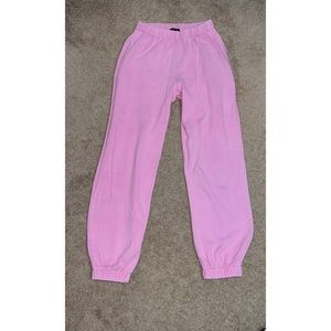 brandy melville rosa sweatpants